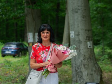  Uroczystość z okazji utworzenia 99 rezerwatu w wjewództwie łódzkim -rezerwatu przyrody 'Janinowski Starodrzew Bukowy im. Hieronima Andrzejewskiego, 